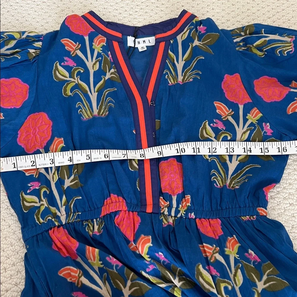 NWT THML brand cotton midi dress size XS - Picture 9 of 11